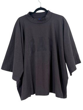 Gap x YZY Dove SS Oversized Tee Shirt Gray NWOT XL